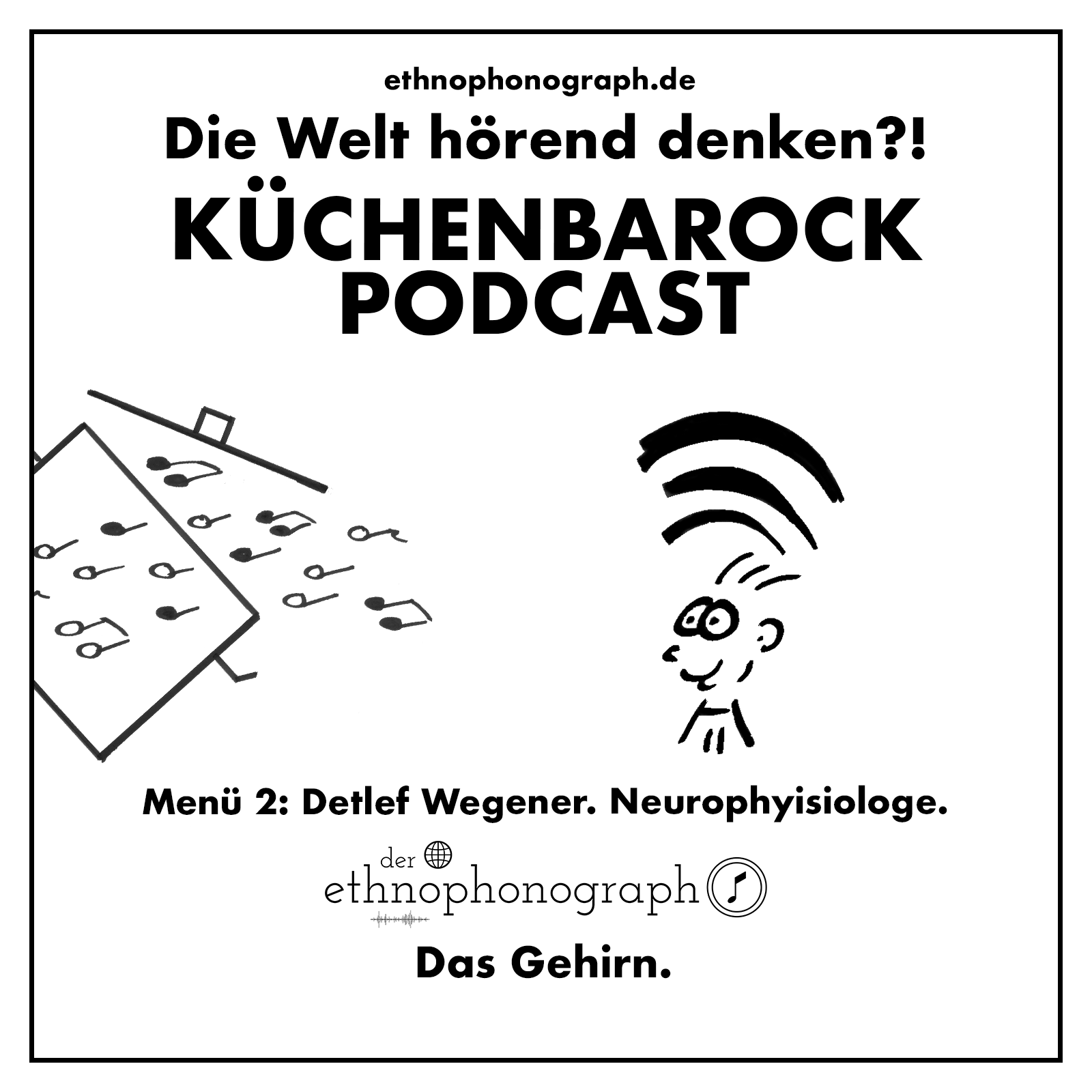 Menü 2: Das Gehirn. Mit Detlef Wegener.