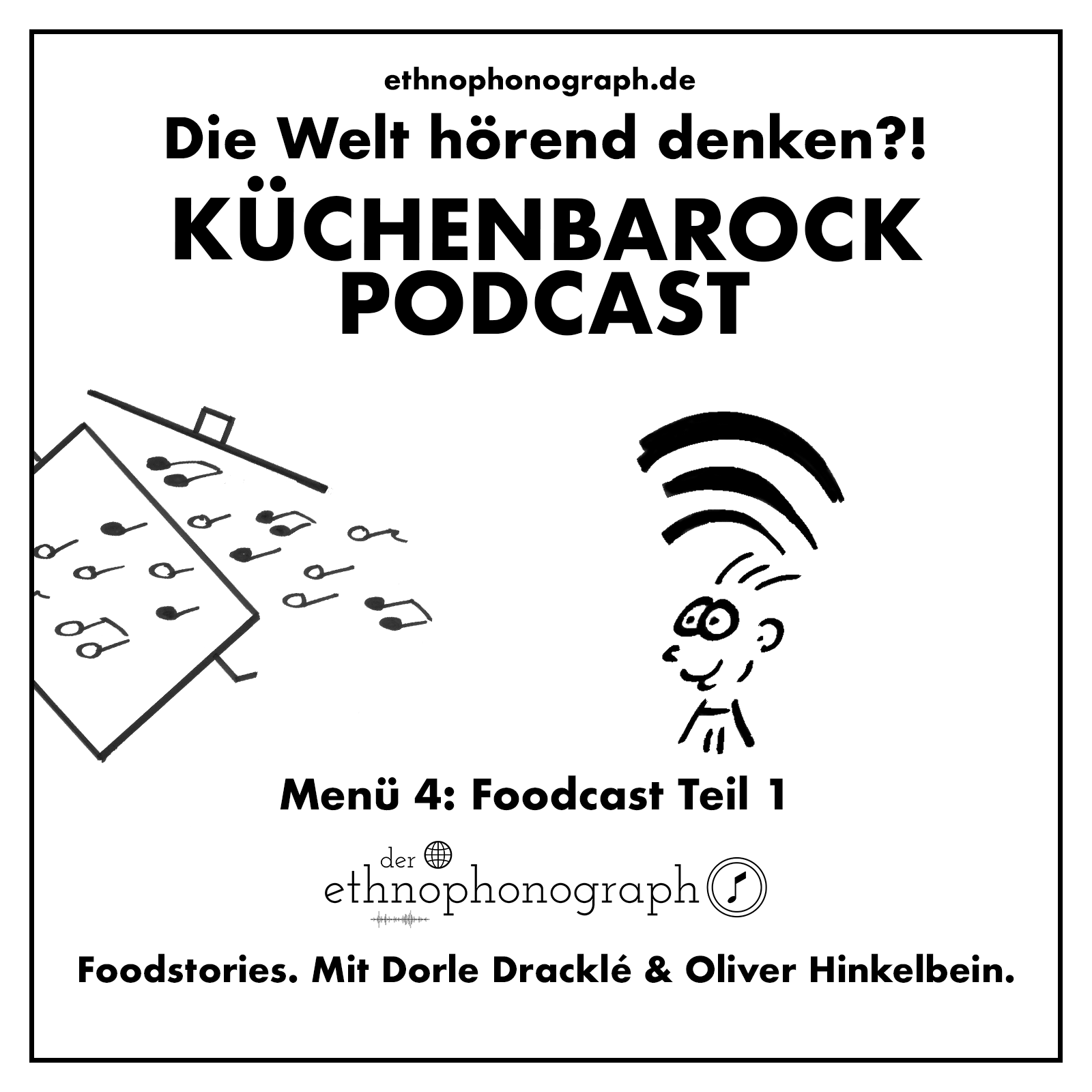 Menü 4: Foodcast mit Dorle Dracklé und Oliver Hinkelbein - Teil 1